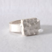 Handmade sterling silver ring 