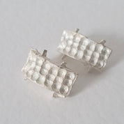 Handmade silver earrings 