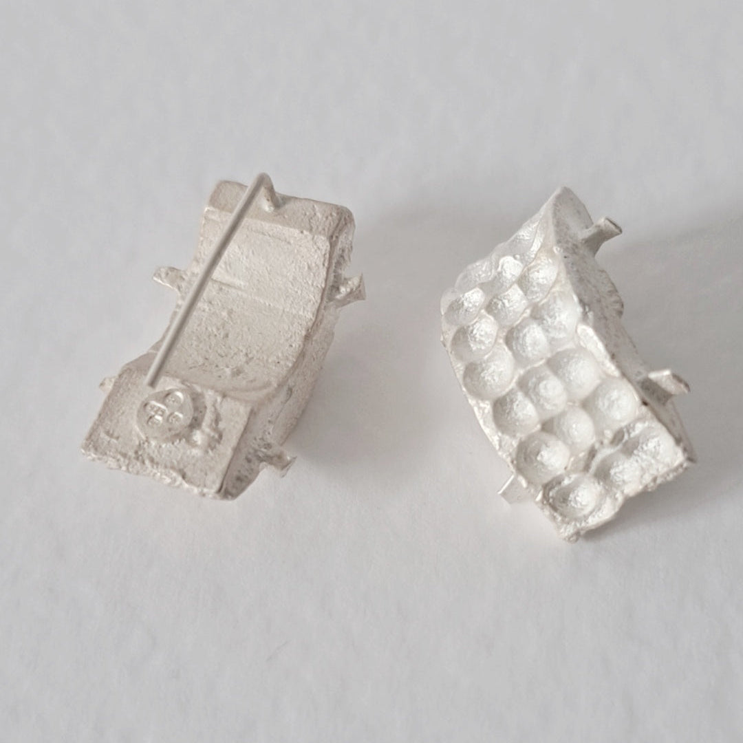 Handmade silver earrings 