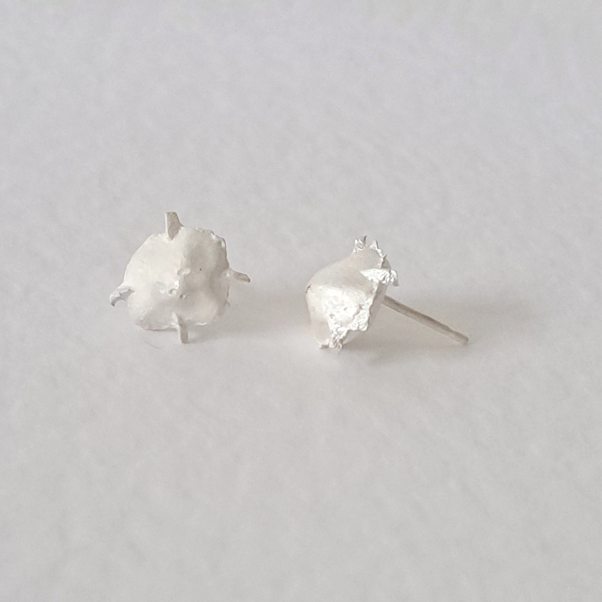 Handmade silver earrings 