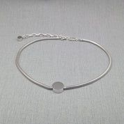 Silver Snake Choker