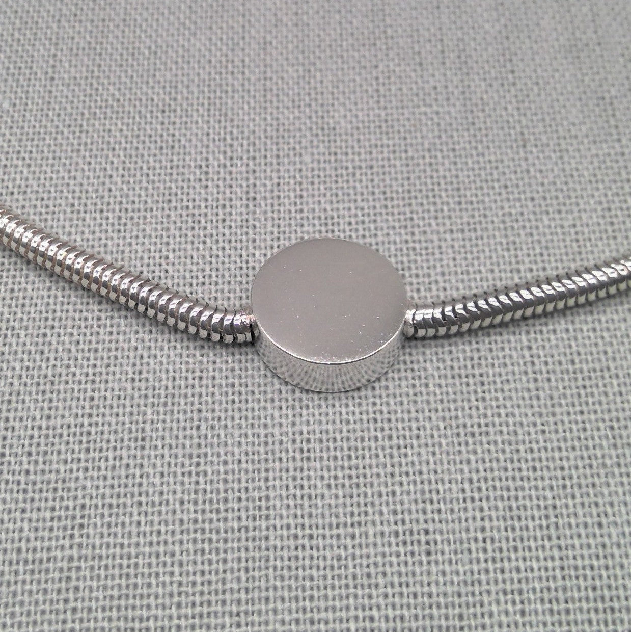 Silver Snake Choker
