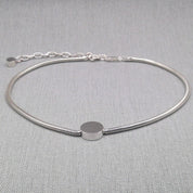 Silver Snake Choker
