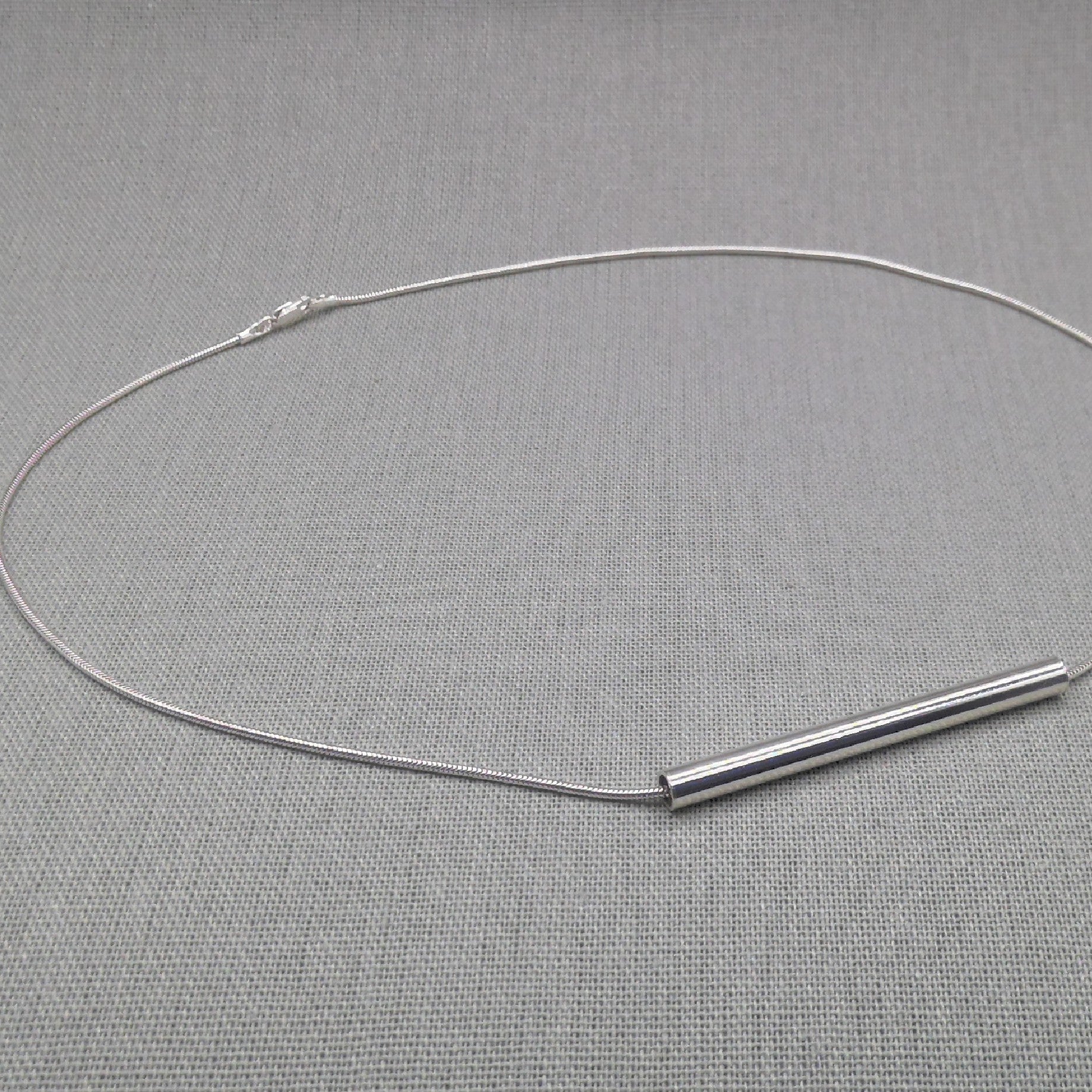 Minimalist Silver Necklace
