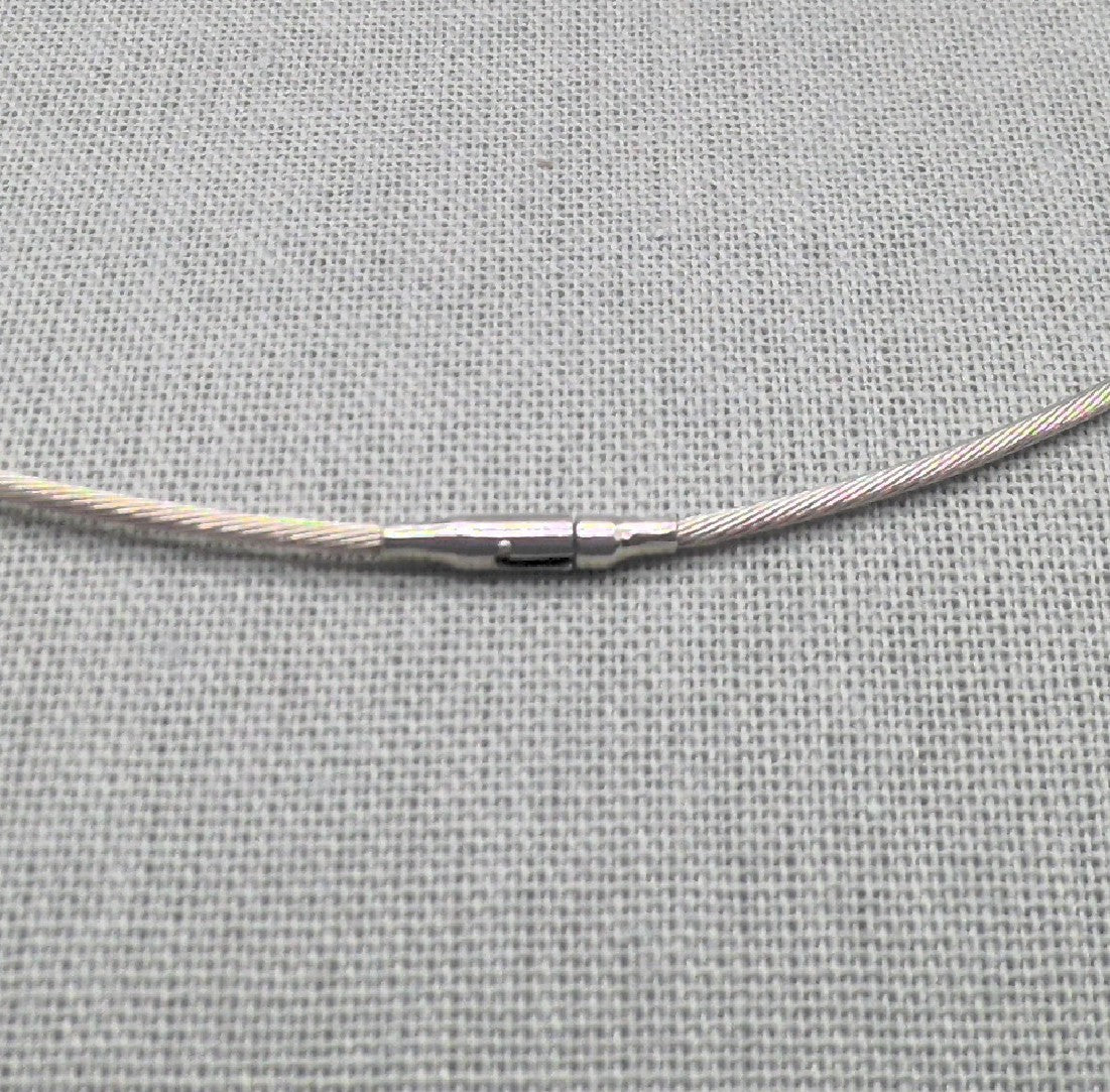 Silver Cable Necklace