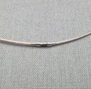 Silver Cable Necklace