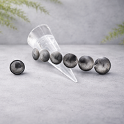 Asymmetric Silver Earrings From Collection Gladiator