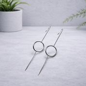 Unique silver earrings 