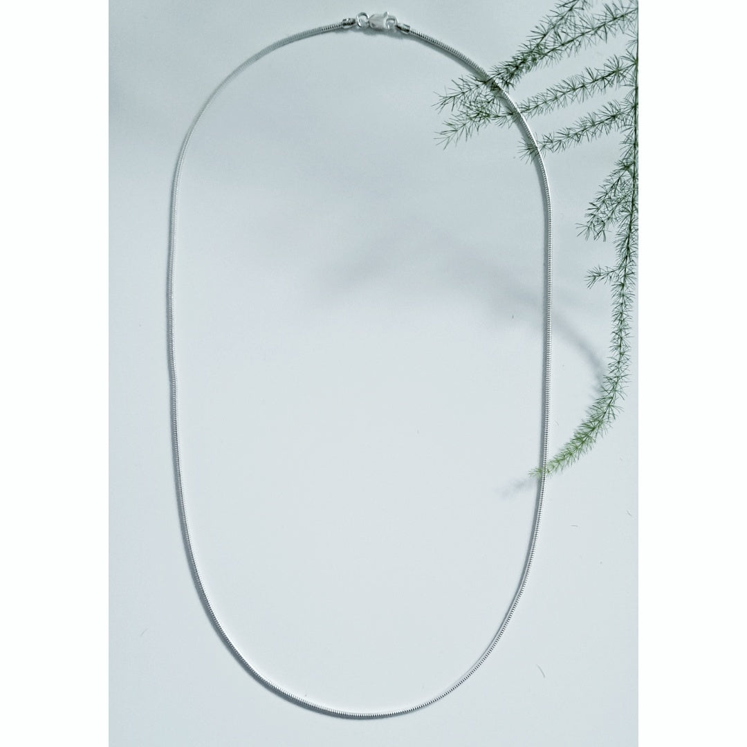 Alternate outline view of recycled silver heart pendant shape