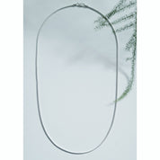 Alternate outline view of recycled silver heart pendant shape