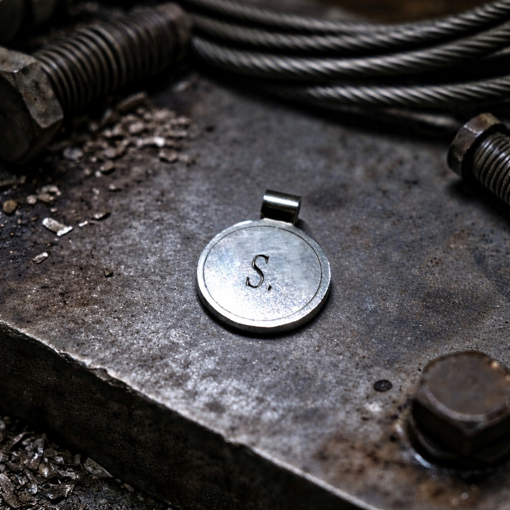 Personalised Silver Pendant