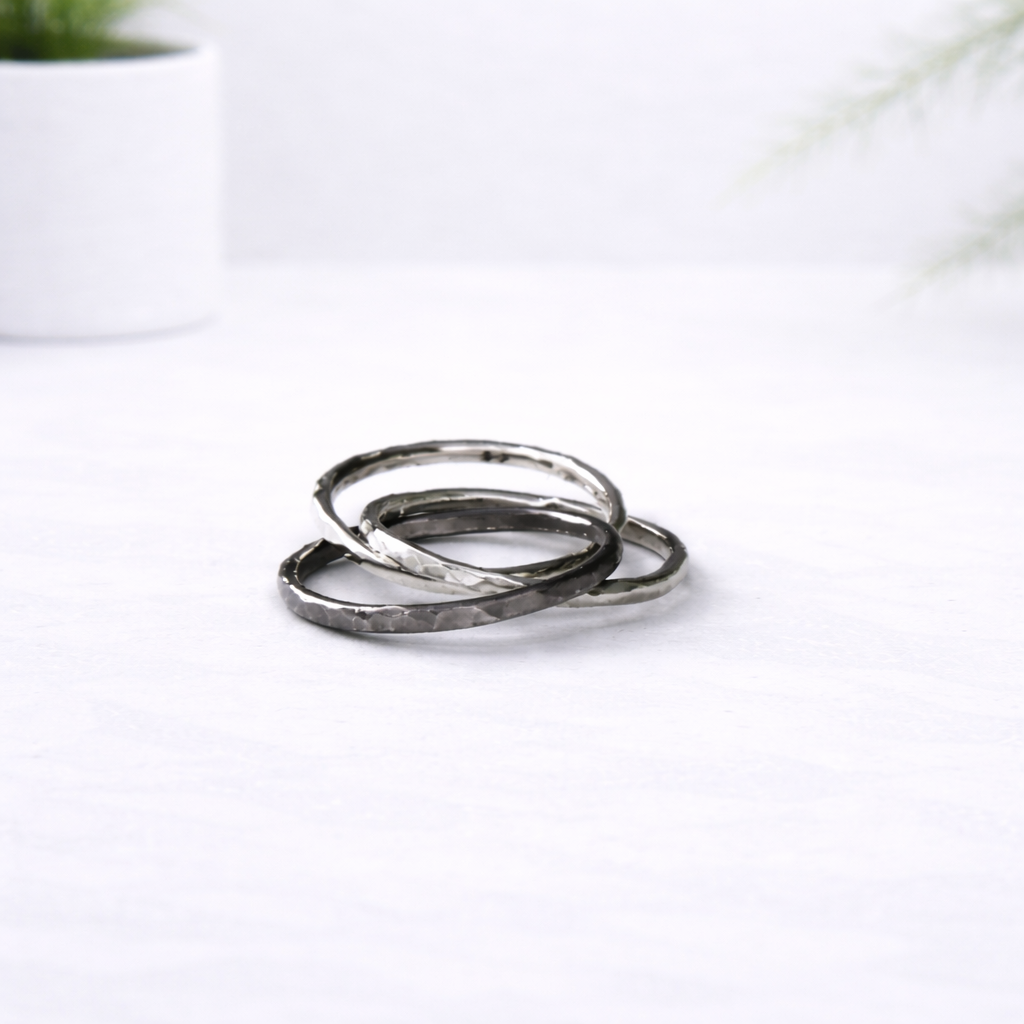 Silver Linked Ring