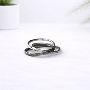 Silver Linked Ring