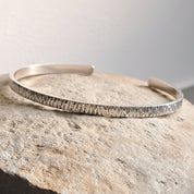 Hammered bangle 
