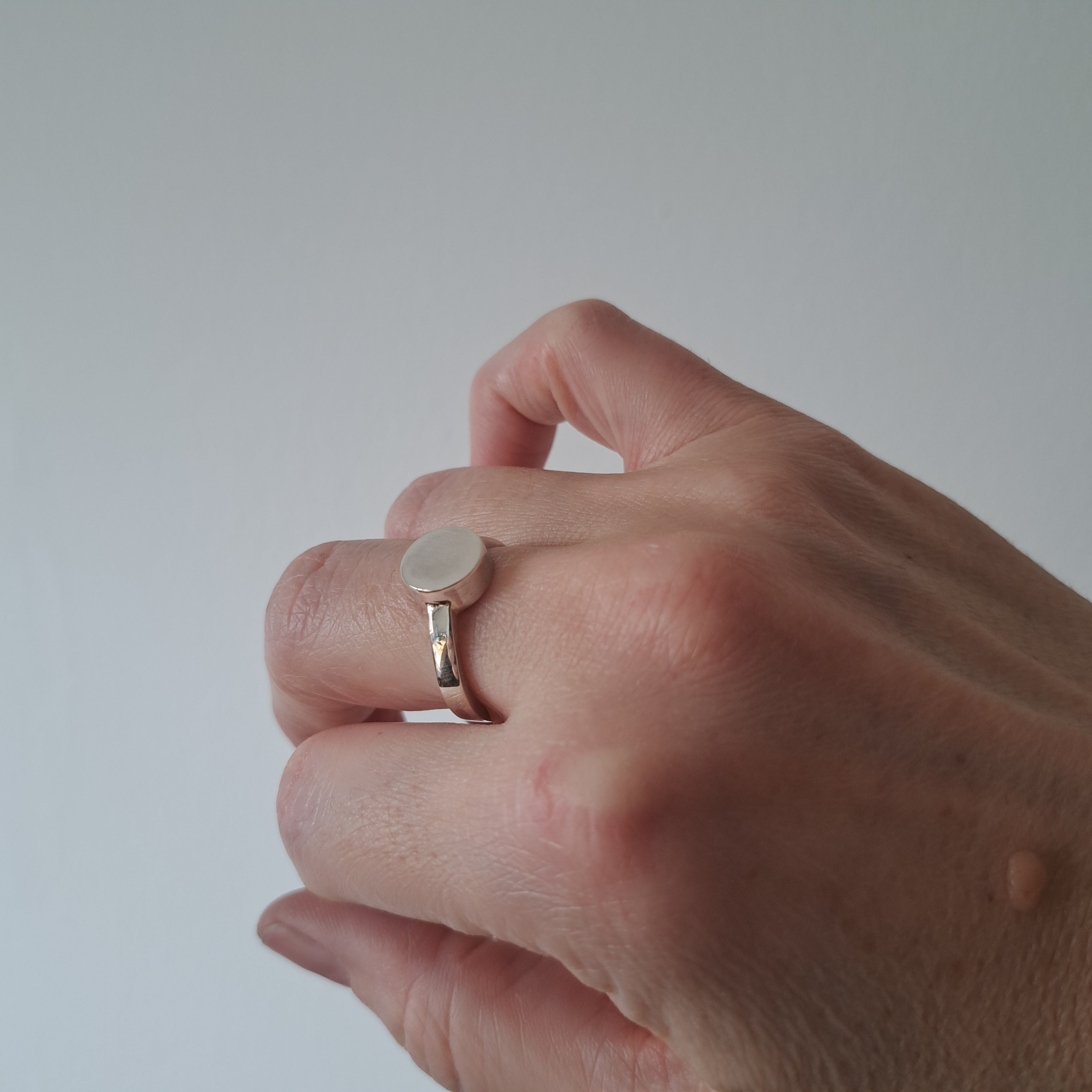 Personalised Silver Ring