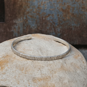 Hammered bangle 