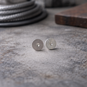 Boucles d'oreilles clous en argent