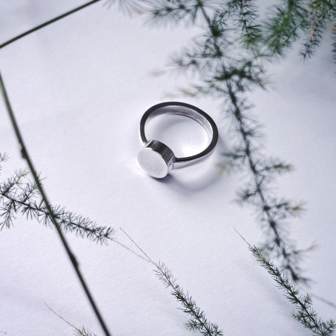 Personalised Silver Ring