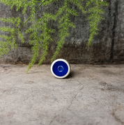 Clou d'oreille simple en argent 925