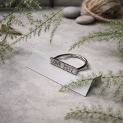 Personalised Silver Ring