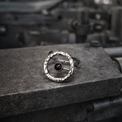 Silver Ring With Opal