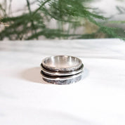Silver 925 Spinning Ring