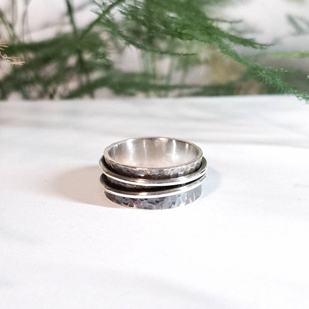 Silver 925 Spinning Ring