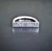 personalised ring 